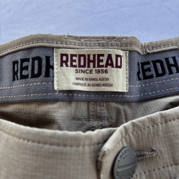 RedHead Ripstop Cargo Pants Mens 44x34 Khaki Flex Fit NWT - Picture 3 of 14